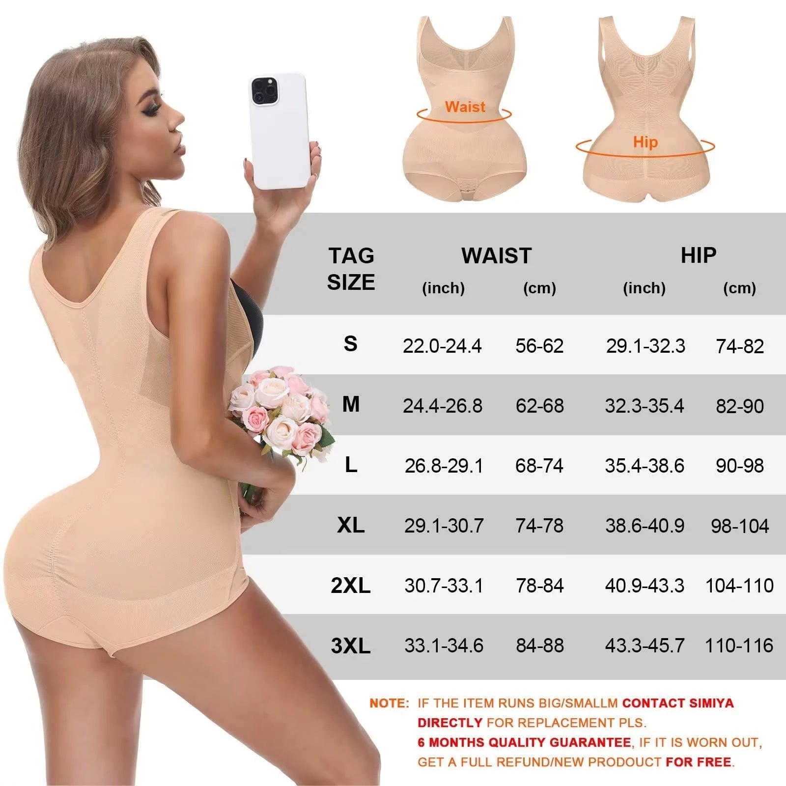 Body Shaper for Women Bodysuit Shapewear Tummy Control Cincher Breathable Open Bust Corset Slimming Body Shape Waist Trainer