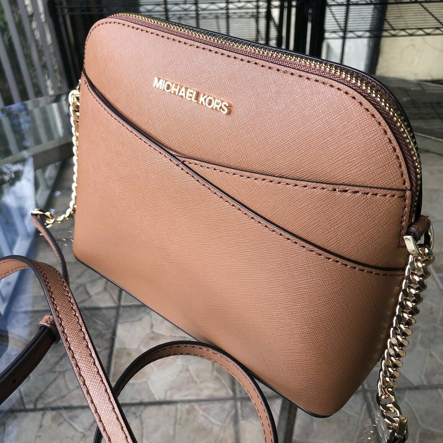 Michael Kors Lady PVC or Leather Crossbody Bag Handbag Messenger Purse Shoulder